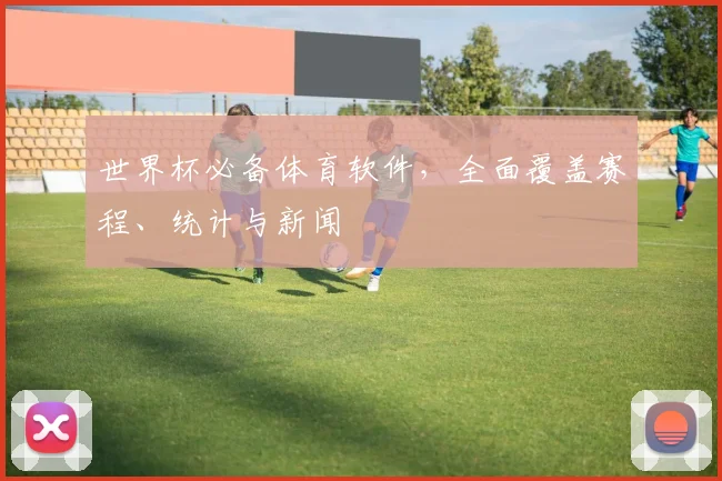 世界杯必备体育软件，全面覆盖赛程、统计与新闻